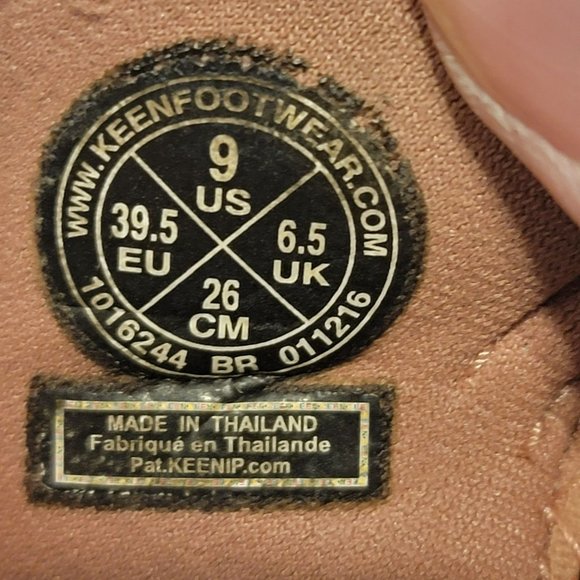 Keen Women's Whisper Sandal Size 9, Gray & Pink, Closed Toe, River/Hiking Sandal - Picture 6 of 7